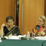 Dr. Syeda Hameed and Dr. Rebecca Tavares, Representative of UN Women’s Multicountry Office for India, Bhutan, the Maldives and Sri Lanka at the Roundtable Discussion 2016
